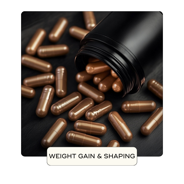 OUR WEIGHT GAIN AND SHAPE CURES